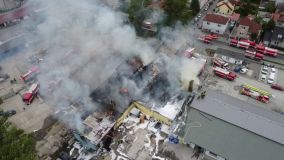 Pád letadla, požár lodě i záchrana koně či kotěte. Květen objektivem hasičů
