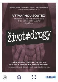 Městská policie Kladno a Policie České republiky pořádají výtvarnou soutěž pro školáky Život ≠ drogy