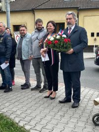 V Rozdělově uctili památku Bohumila Kypa, hasiče zastřeleného na konci války