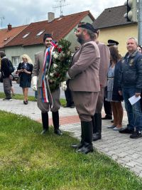 V Rozdělově uctili památku Bohumila Kypa, hasiče zastřeleného na konci války