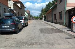 Kraj opravuje silnici ve Hřebči