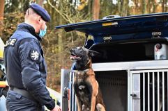 Kladenský policejní pes Fantom řečený Fanouš jde do důchodu