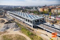 Stanice v Bubnech i zastávka na Výstavišti jsou těsně před dokončením