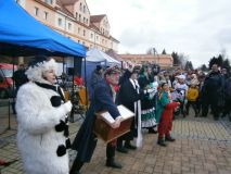 OBRAZEM: Ve Stochově se v sobotu uskutečnil tradiční masopust