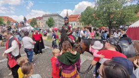 Ve Slaném přivítali Jana Žižku z Trocnova