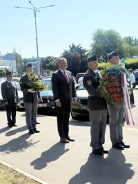 Na letišti si připoměli 80. výročí návratu československých letců RAF z Velké Británie