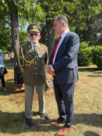 Na letišti si připoměli 80. výročí návratu československých letců RAF z Velké Británie