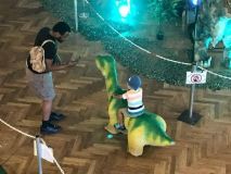 V kulturáku na Sítné byla interaktivní dinosauří výstava Dino Expo