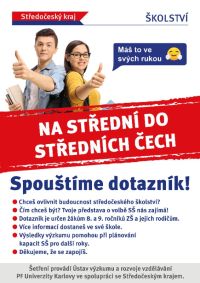 Středočeský kraj spustil velký průzkum. Žáci na základních školách tak mají šanci ovlivnit přijímací řízení a kapacity středních škol