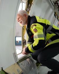 Prezident Petr Pavel navštívil letiště
