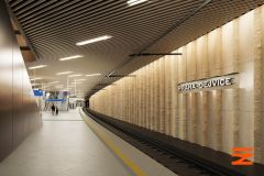 Takto bude vypadat nová stanice Praha Dejvice