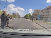 Strážníci zachránili kachní rodinku před masakrem. Převedli je přes Štěchovu