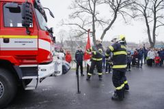 Lánští hasiči dostali novou stříkačku