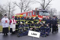 Lánští hasiči dostali novou stříkačku