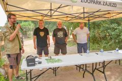 Novou průchozí expozici pro klokany v Zooparku Zájezd otevřel Antonín Panenka
