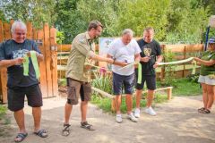 Novou průchozí expozici pro klokany v Zooparku Zájezd otevřel Antonín Panenka