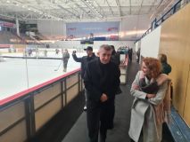 Andrej Babiš vyrazil na Kladno bruslit