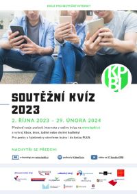 Druhý říjnový den odstartuje devátý ročník soutěže projektu Kraje pro bezpečný internet