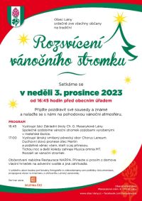 Advent na Kladensku: Rozsvěcování stromků, vánoční trhy a kulturní akce, kdy a kde, tady je přehled