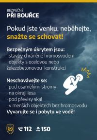 Toto za bouřky určitě nedělejte. Znáte pravidlo 30 vteřin?