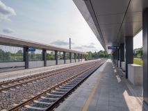 Ředitel Správy železnic a ministr dopravy kontrolovali stavbu železnice
