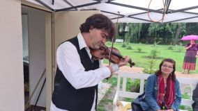 Kumpánovu zahradu ve Slaném rozezněly skladby Vivaldiho