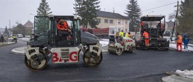 V Kladně silničáři dokončují dva kruhové objezdy a Plzeňskou i Ústeckou ulici