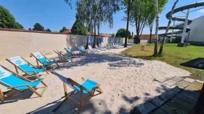 Akvapark ve Slaném dostane nový tobogán. V květnu bude zavřeno
