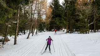 Běžkování na Klínech. Foto: e-deniky.cz