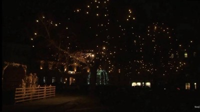 VIDEO: Ve Slaném vánoční strom rozsvítili online