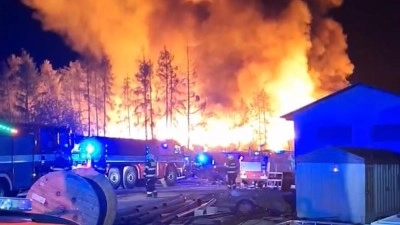 Na skládce v Rynholci hořelo naposledy v létě. Firma čeká, že za tři dny obnoví provoz