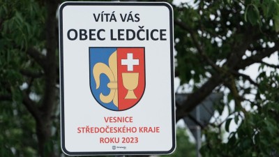 Vesnicí roku 2023 Středočeského kraje se stala obec Ledčice