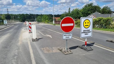 Krajský most ve Slánské ulici v Kladně stále není hotový