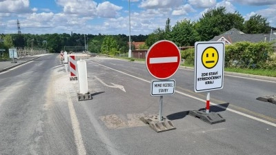 Krajský most ve Slánské ulici v Kladně stále není hotový