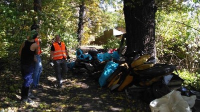 Více než 5 tun odpadu zmizelo z přírody v okolí Kladna