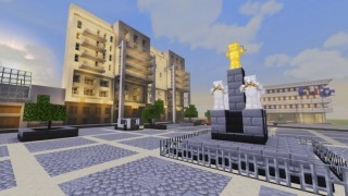 OBRAZEM: Padesát školáků vytvořilo jedno severočeské město v Minecraftu! Poznáte, o které se jedná?