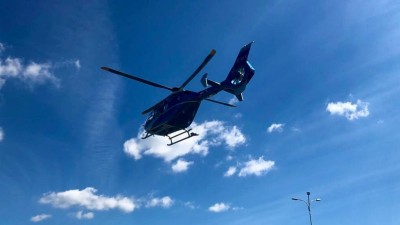 Dítěti se zastavil dech, muselo být do nemocnice transportováno vrtulníkem
