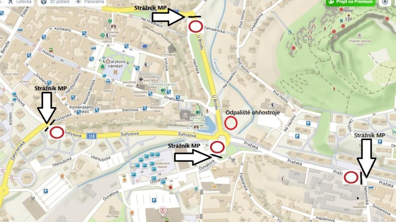 Slan&yacute; kvůli středečn&iacute;mu ohňostroji oznamuje omezen&iacute;