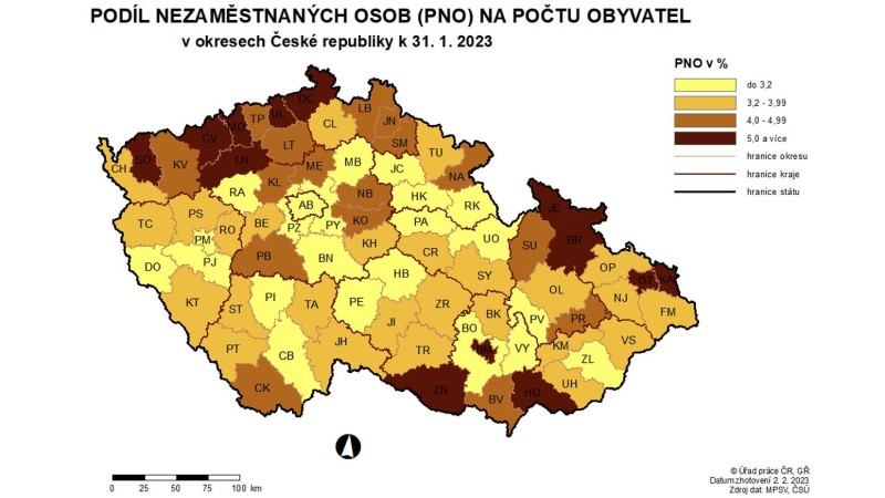 Zdroj: Úřad práce ČR