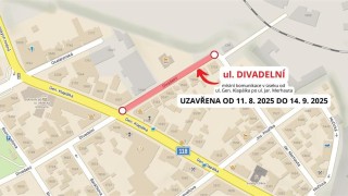 Ode dneška je uzavřena Divadelní na Kladně
