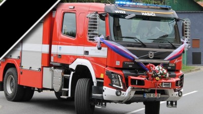 Tragický den pro hasiče. Sbor dobrovolných hasičů přišel při zásahu o dva své muže