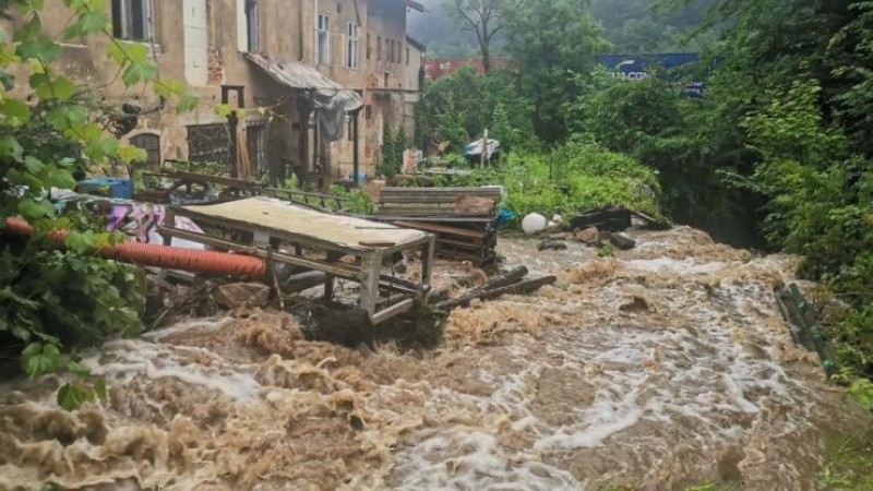 Je to jen pár dní, kdy takto řádily živly na Děčínsku. A je tu nová výstraha. Foto: archiv