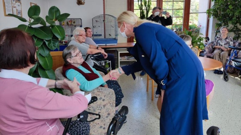 Hejmanka navštívila Domov seniorů Hořovice