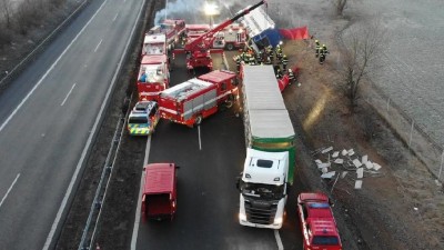 Jednatřicet dnů a jednatřicet fotografií středočeských hasičů zachycují jejich práci v měsíci lednu