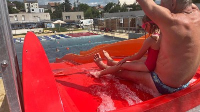 V plovárně ve Slaném budou moci skluzavky a tobogán využívat i menší děti