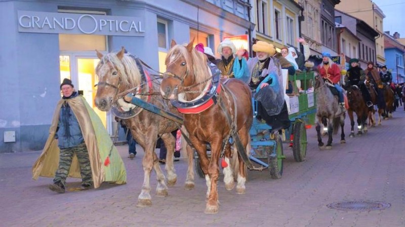 V pátek zavítají do Kladna Tři králové, ve Slaném se půjde pochod na Řípec