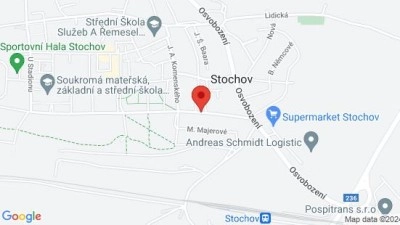 Dítě sraženě ve Švermově ulici