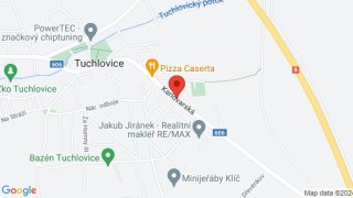 Nehoda motorkáře v Tuchlovicích