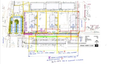 Rekonstrukcí ulice Wednesbury Kladno navýší parkovací kapacity. Upraví zeleň i místní komunikace