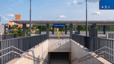 Ředitel Českých drah a ministr dopravy kontrolovali stavbu železnice